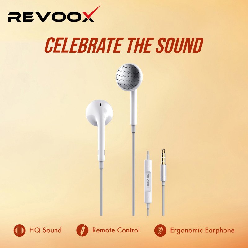 revoox earphones jack 3 5 mm re e09 1