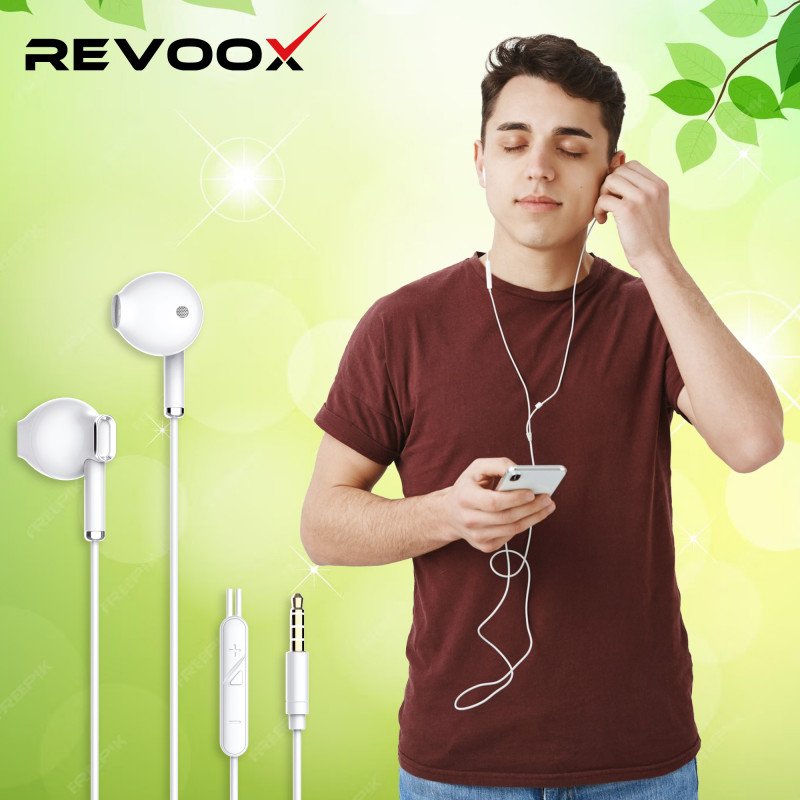 revoox earphones jack 3 5 mm re e11 1