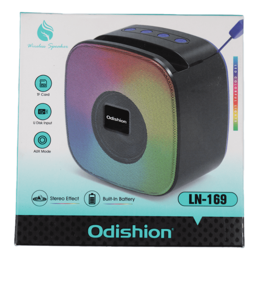 enceinte bluetooth portable ln 169 odishion son haute qualite compacte et legere 4