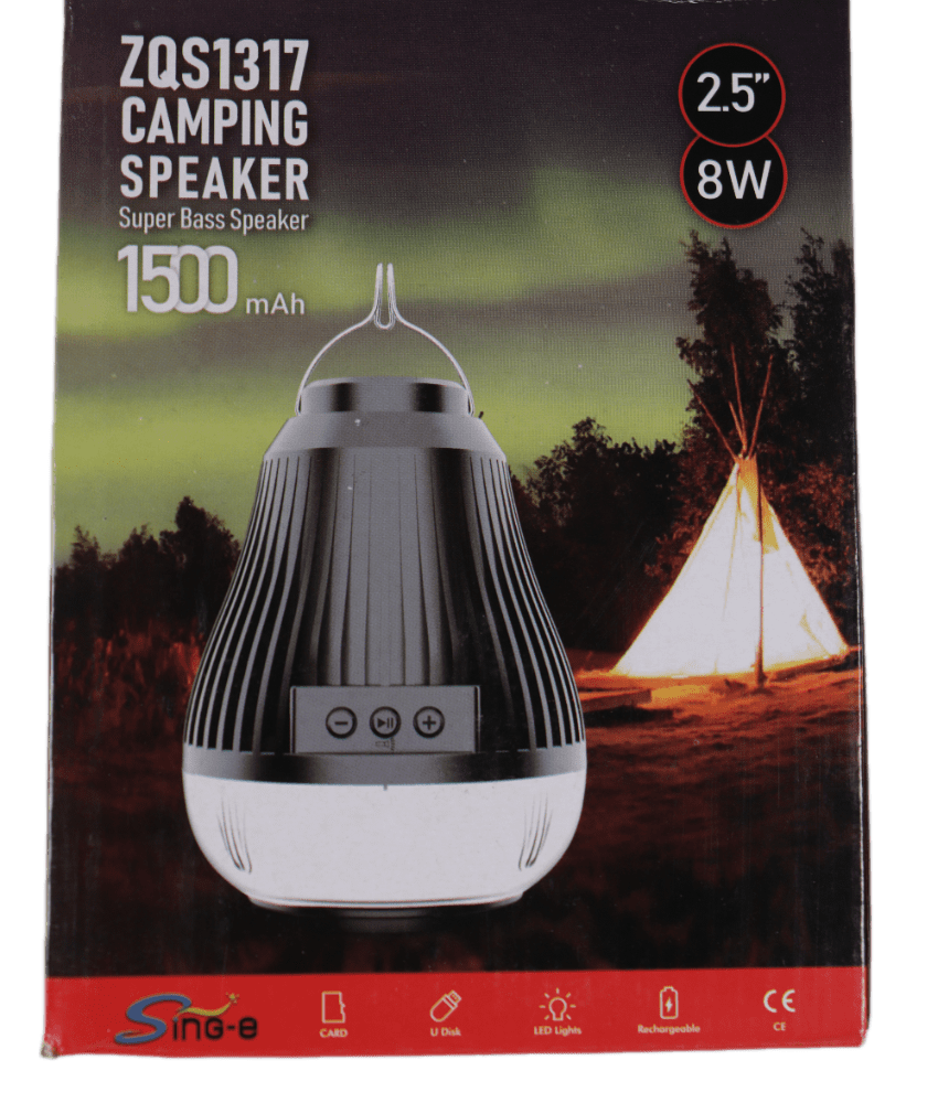 haut parleur de camping super bass zqs1317