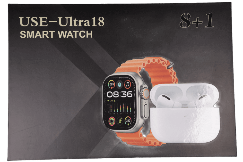 use ultra18 montre connectee avec ecouteurs