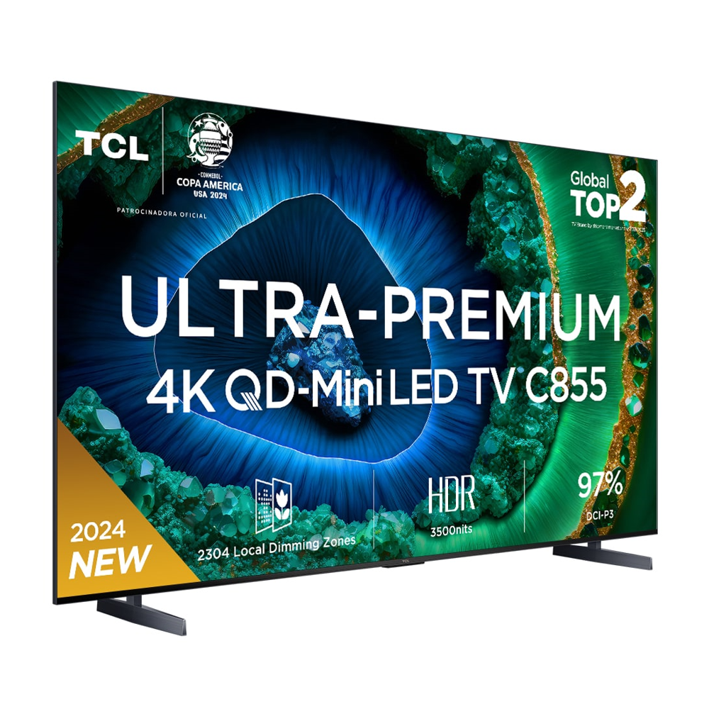 tv tcl mini led 85p uhd smart 85c855 prix maroc