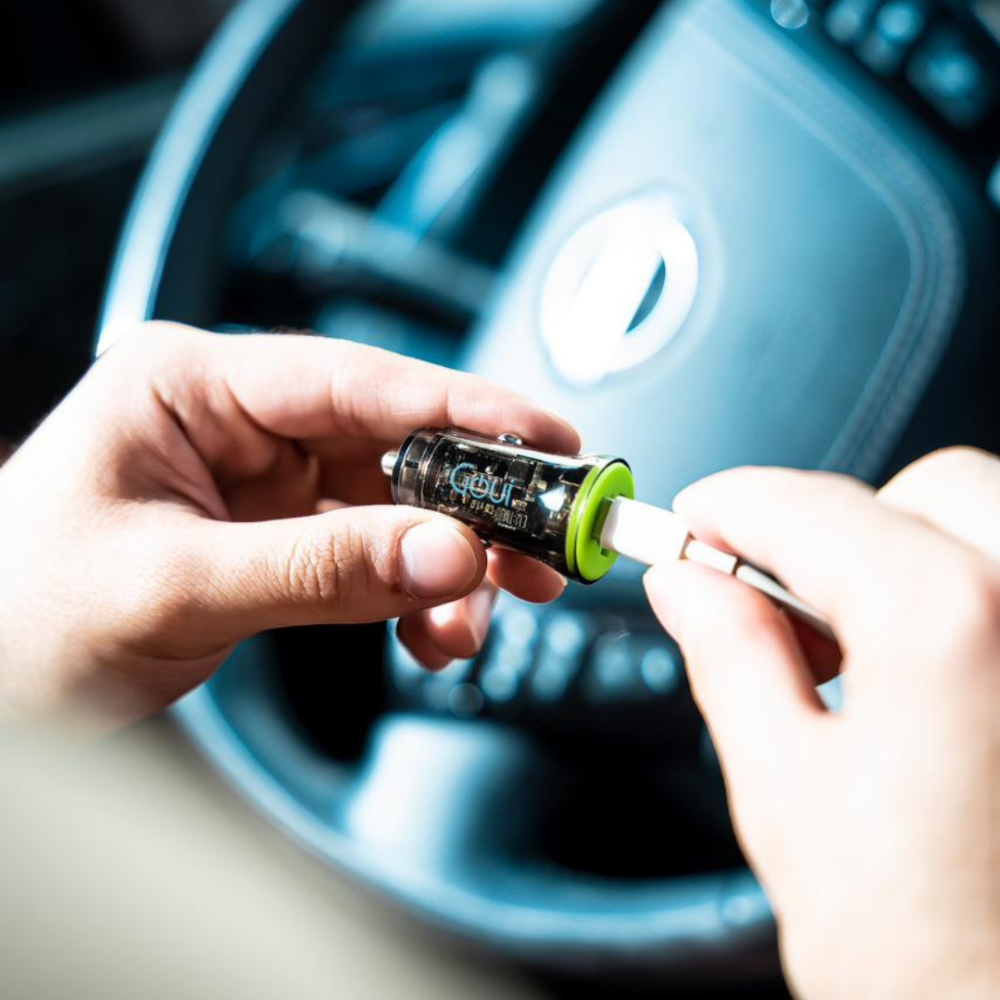 goui auto chargeur de voiture pd 30wg car30wtra 3a prix maroc 1