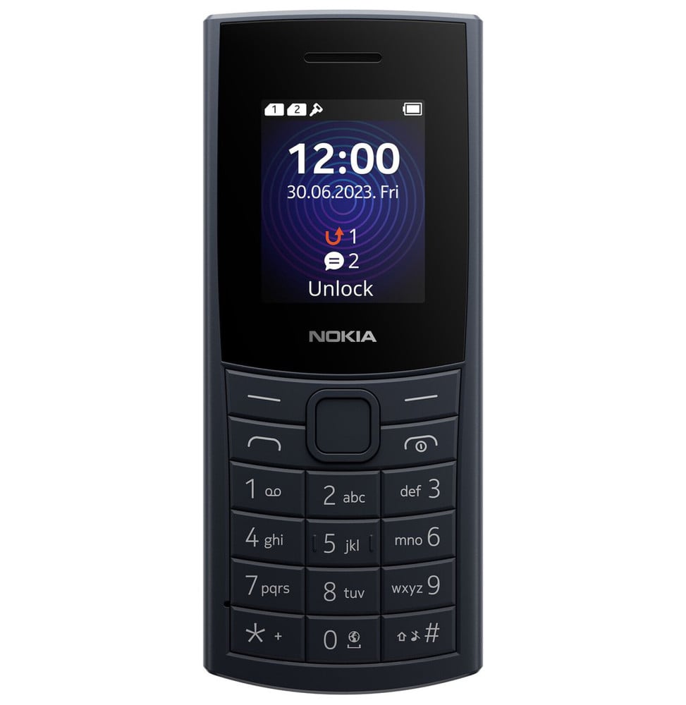 nokia 110 4g dual sim bleu prix maroc