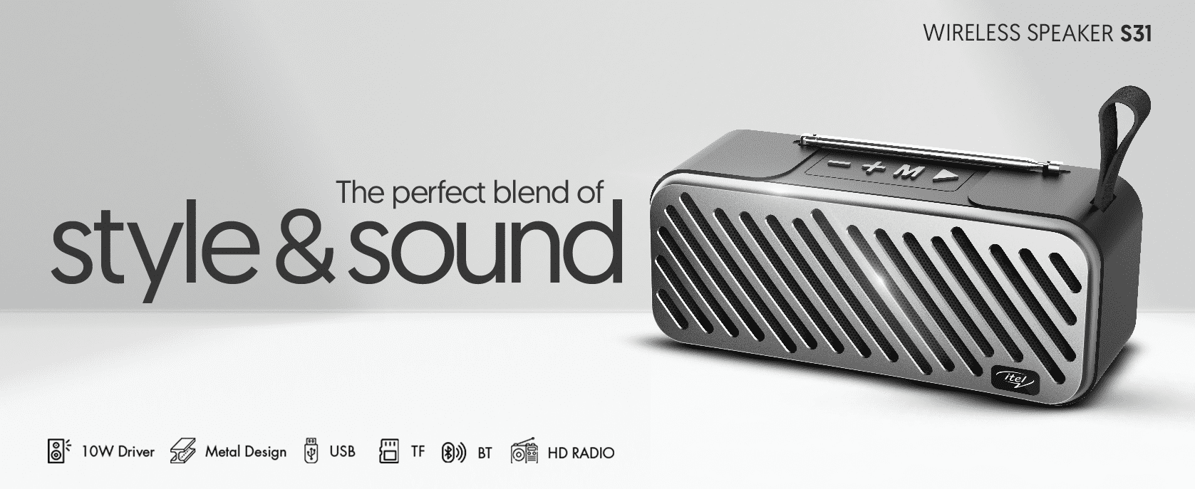 wireless speaker ibs 31 itel prix maroc 4
