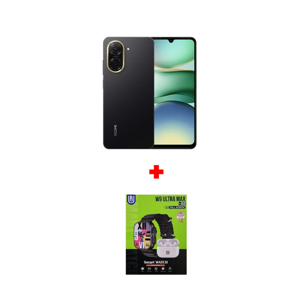 pack smartphone redmi a5 montre connectee w9 ultra max et ecouteurs sans fil l essentiel connecte a portee de main