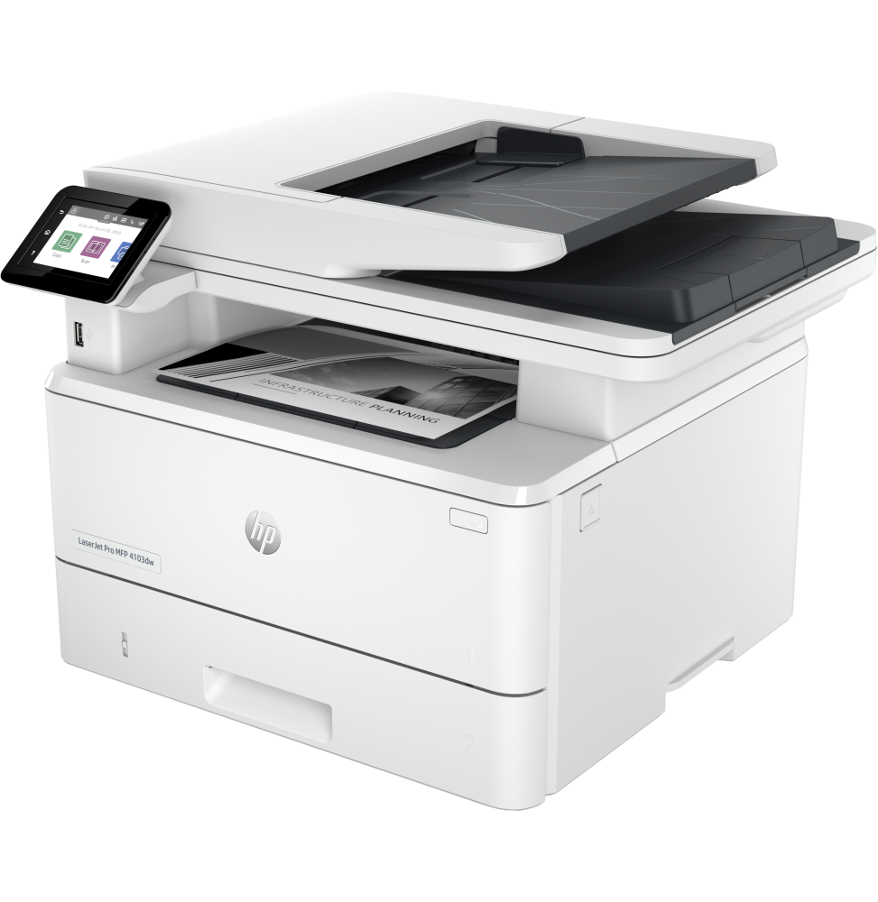 imprimante multifonction laser monochrome hp laserjet pro 4103dw 2z627a (1)