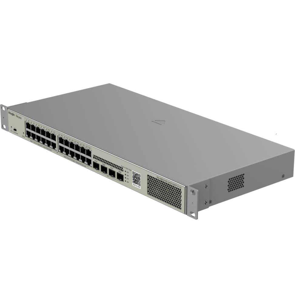 switch l2 administrable reyee nbs3100 24gt4sfp pv2 24 ports poe 4 sfp 370w (1)