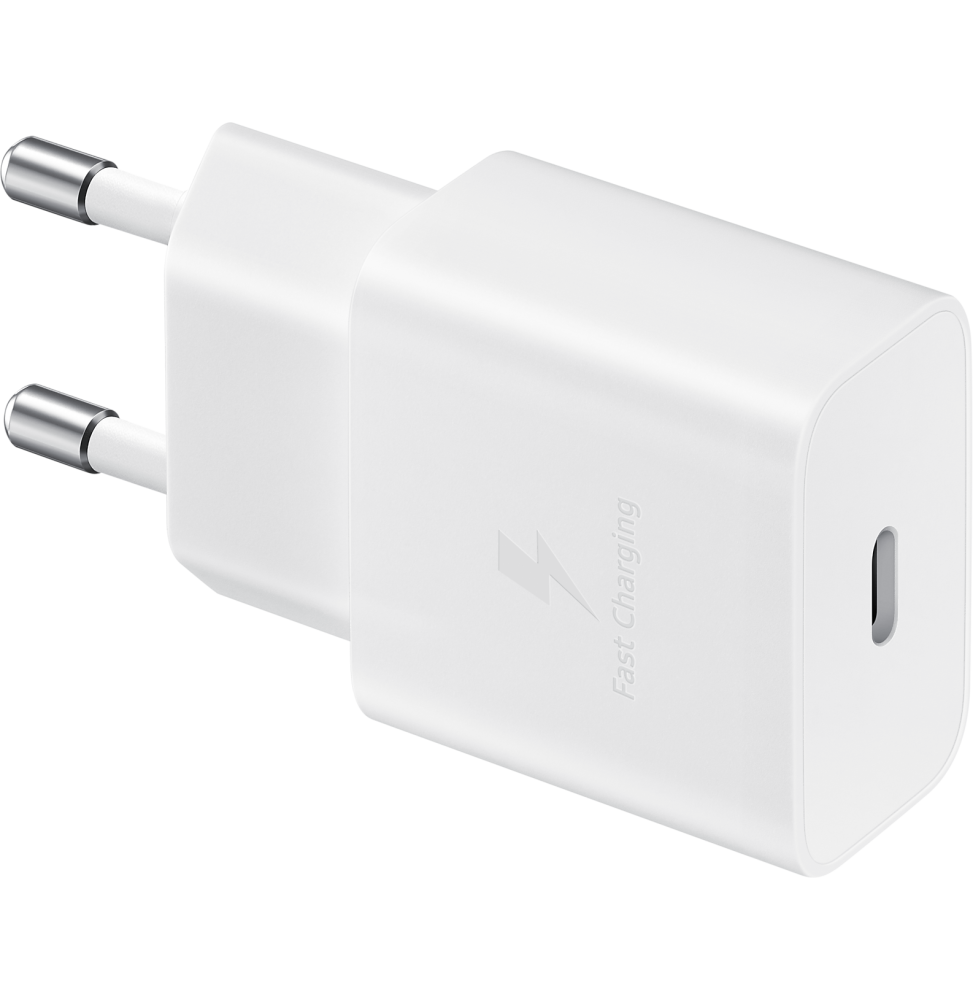 chargeur samsung ultra rapide 25w usb c avec cable c a c ep t2510xwegww