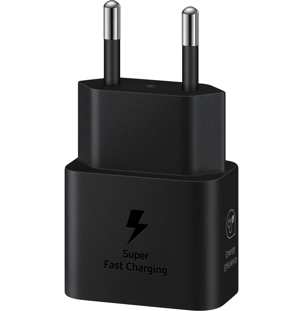 chargeur samsung ultra rapide 25w usb c sans cable ep t2510nbegww