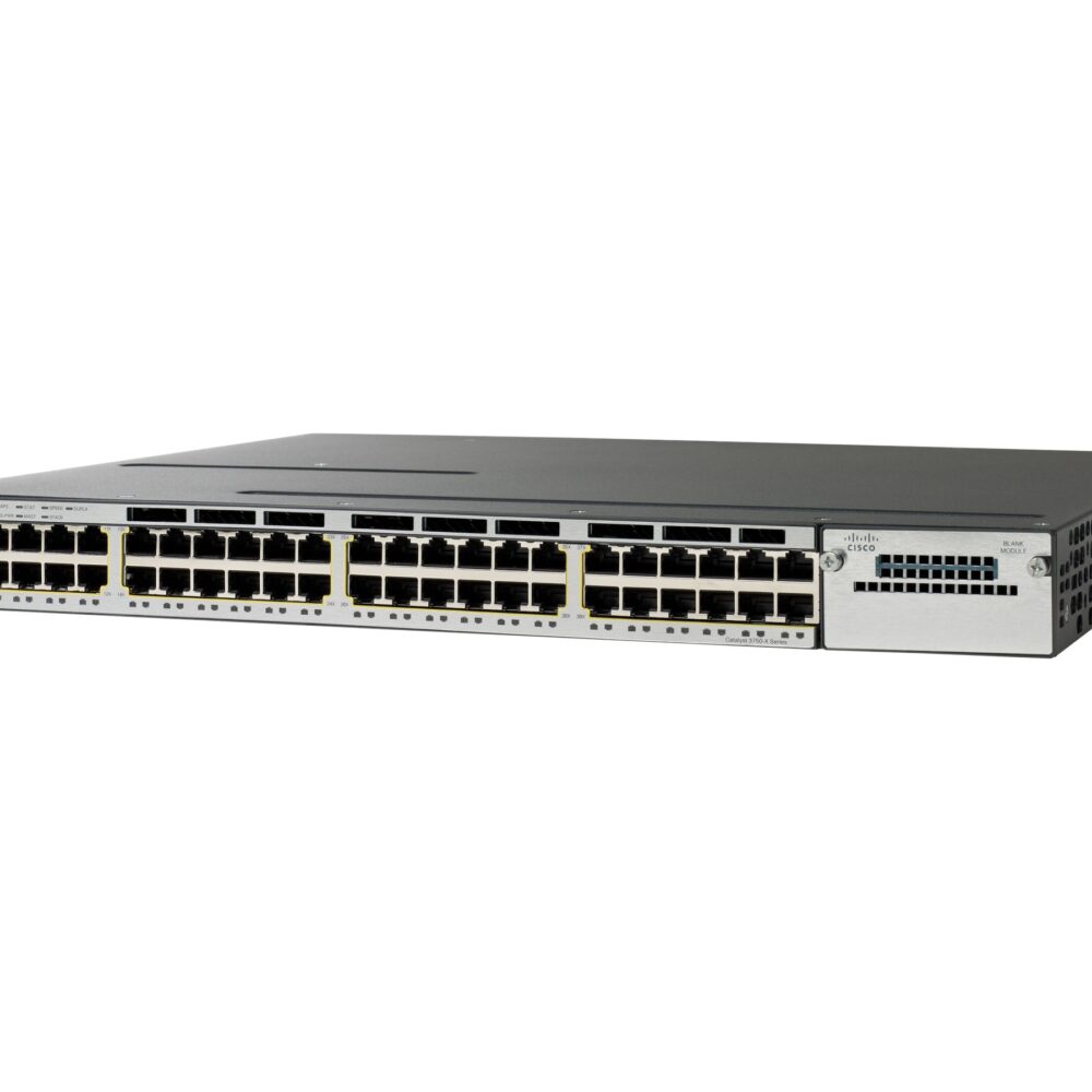 cisco switch catalyst ws c3750x 48p s 48 ports 10 100 1000 poe ip base (2)