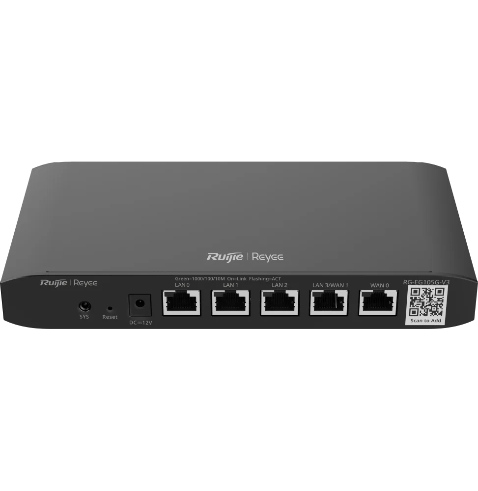 routeur professionnel reyee rg eg105g v3 5 gigabit ports 600mbps
