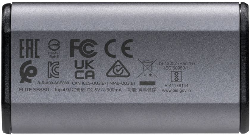 Disque Dur portable SSD ADATA SE880 USB C 1To ( AELI SE880 1TCGY)