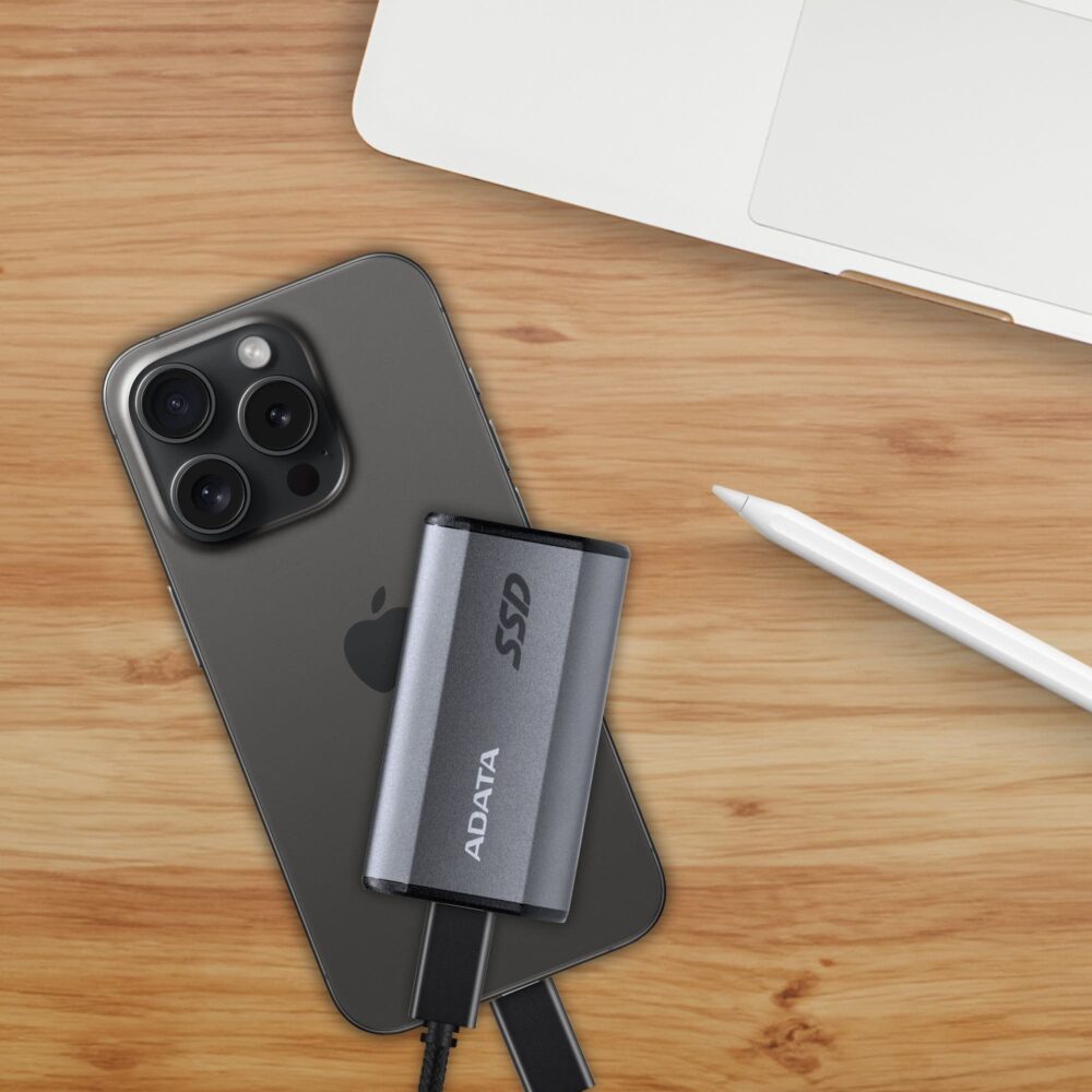 Disque Dur portable SSD ADATA SE880 USB C 1To ( AELI SE880 1TCGY)4