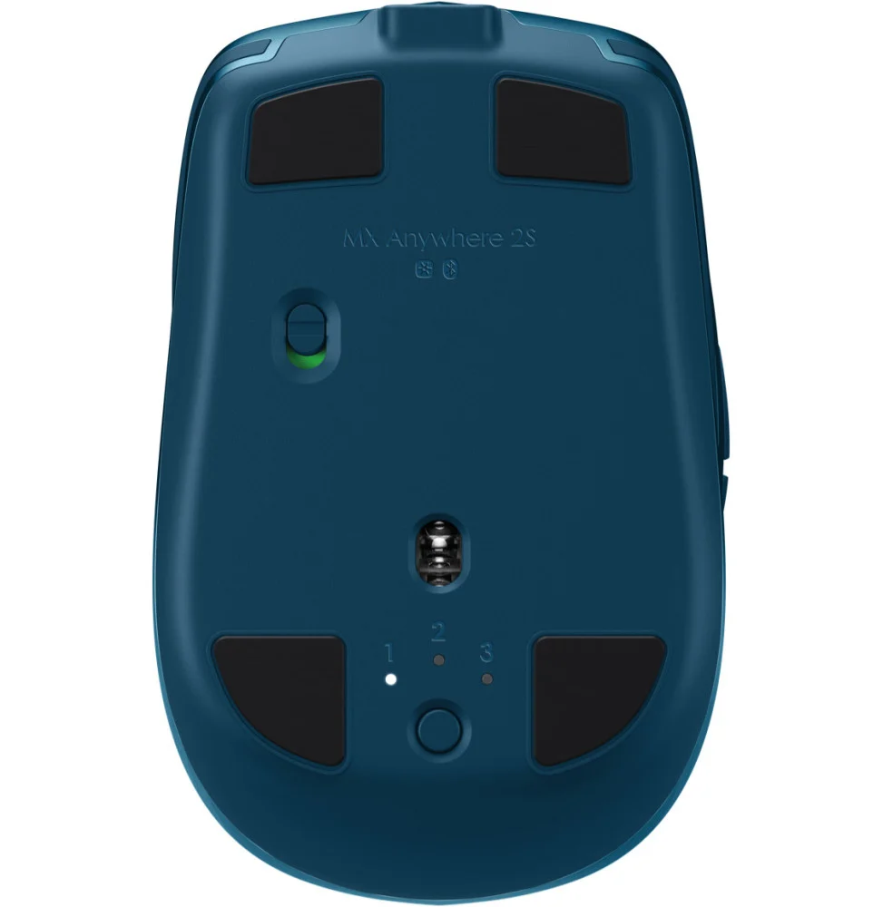 Logitech Souris sans fil Bluetooth MX ANYWHERE 2S Sarcelle de minuit (910 005154)