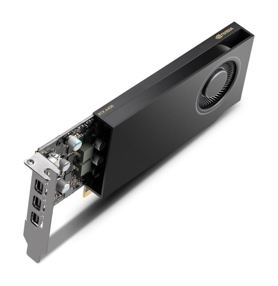 PNY Carte Graphique QUADRO RTX A400 NVIDIA 4GB PCIE 4.0 (VCNRTXA400 SB)2