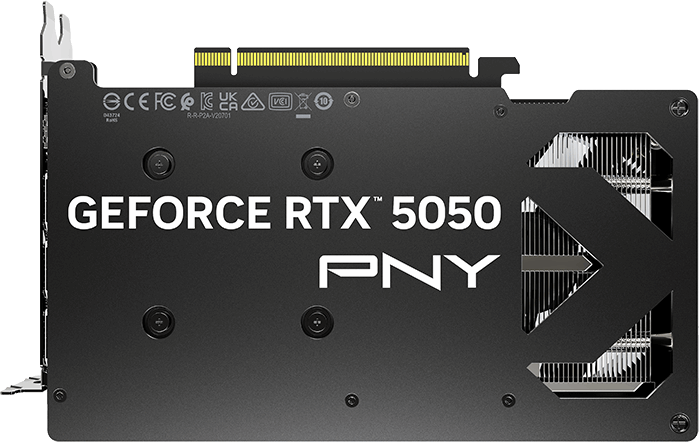 PNY Carte Graphique à double ventilateur GeForce RTX 5050 NVIDIA 8GB PCIE 5.0 (VCG50508DFXPB1)2