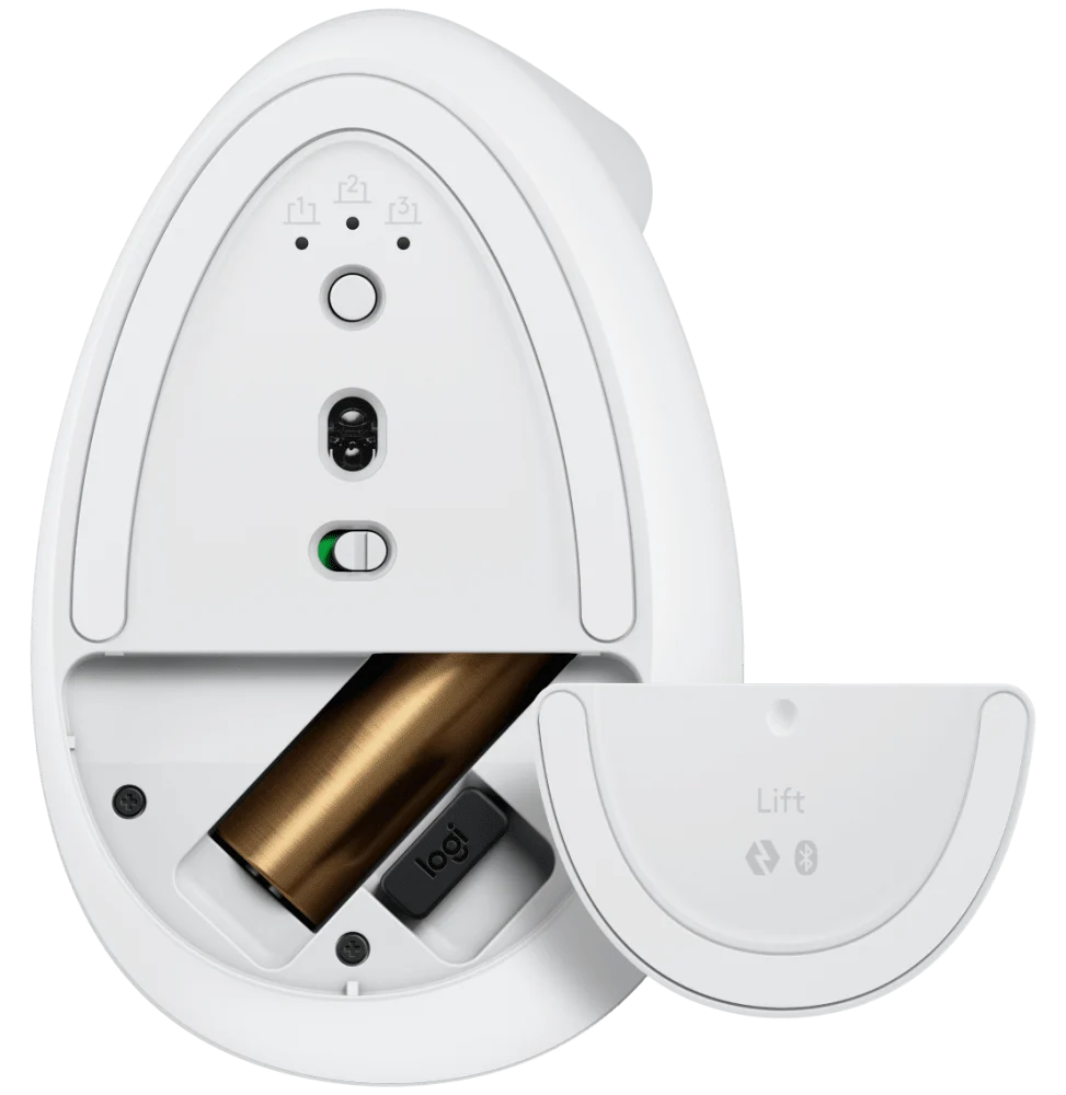 Souris sans fil Bluetooth Logitech Lift Vertical Ergonomic (910 006475)4