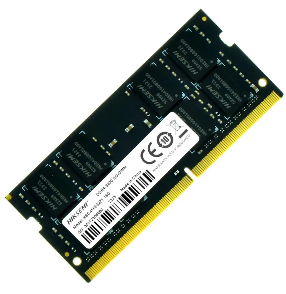 barrette memoire hiksemi so dimm 16 go ddr4 3200 mhz hsc416s32z1 16g