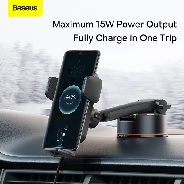 baseus chargeur sans fil pour support de voiture a alignement automatique 15w cgzx000101 (1)