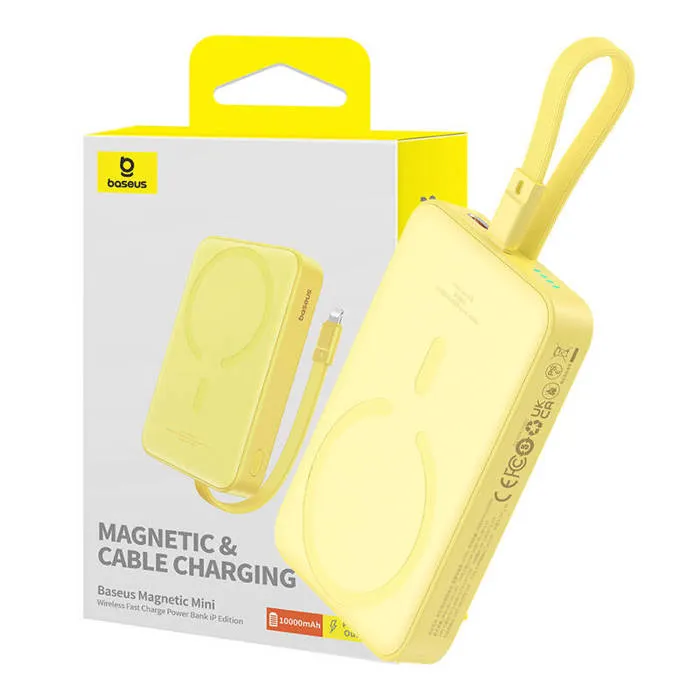 baseus magnetic mini wireless fast charge power bank ip edition 10000mah 20w jaune p10022109y23 00 (8)
