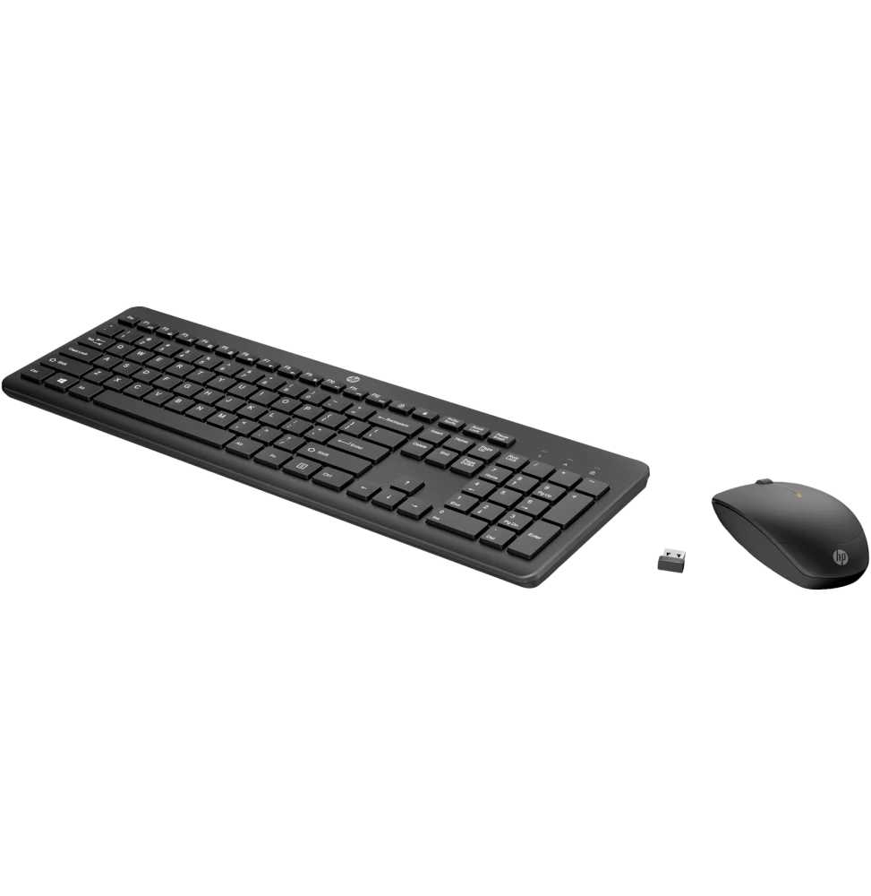 ensemble clavier et souris sans fil hp 235 .azerty 1y4d0ut