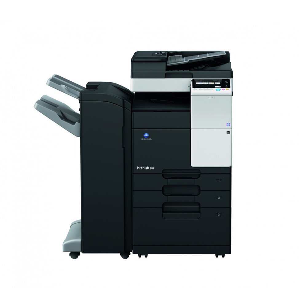 appareil multifonction de bureau konica minolta bizhub 287 noir et blanc a3 (2)