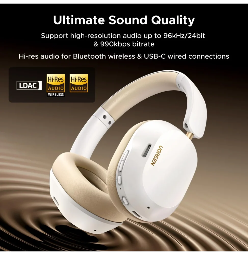 casque sans fil ugreen hitune max5c hybrid anc 35758 (1)