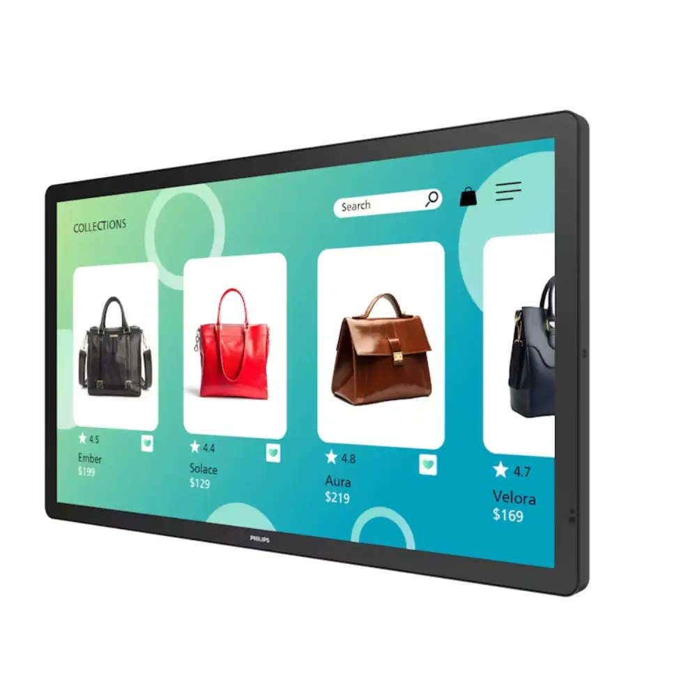 philips 32 p cap retail touch 24 7 landscape portrait tilt fhd basic failover 10 touch points android 13 wifi 400cd32bdl3751t 00 (4)