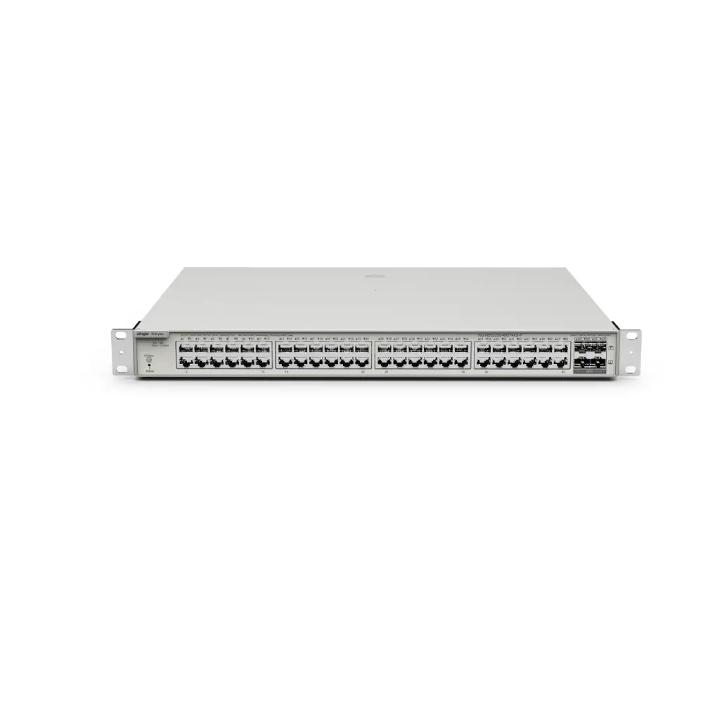 reyee switch l2 48 port gb 48 poe 4 sfp 10g 370w rg nbs3200 48gt4xs p (2)