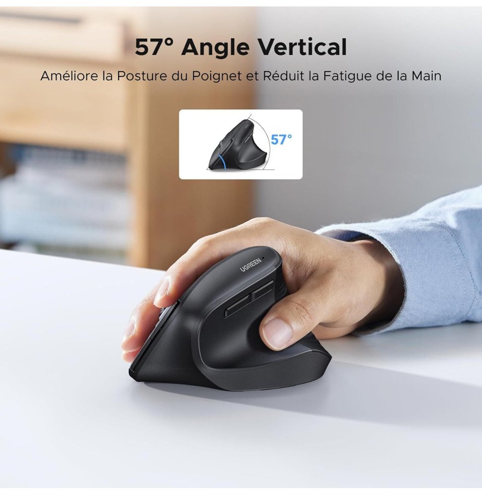 souris sans fil ugreen vertical m571 ergonomique 24ghz noir 55916 (1)