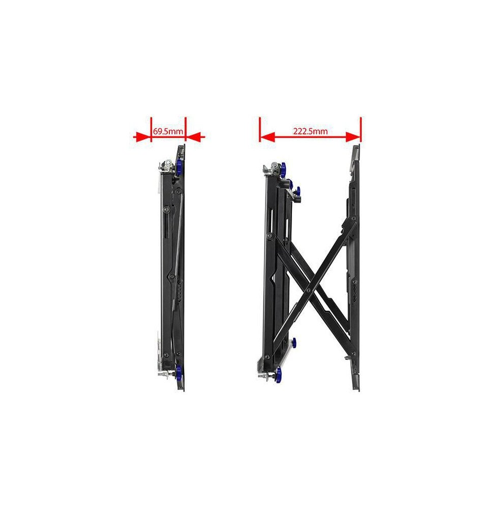 support mural video b tech a service complet et a ouverture douce slimline bt8312 b v2 (3)