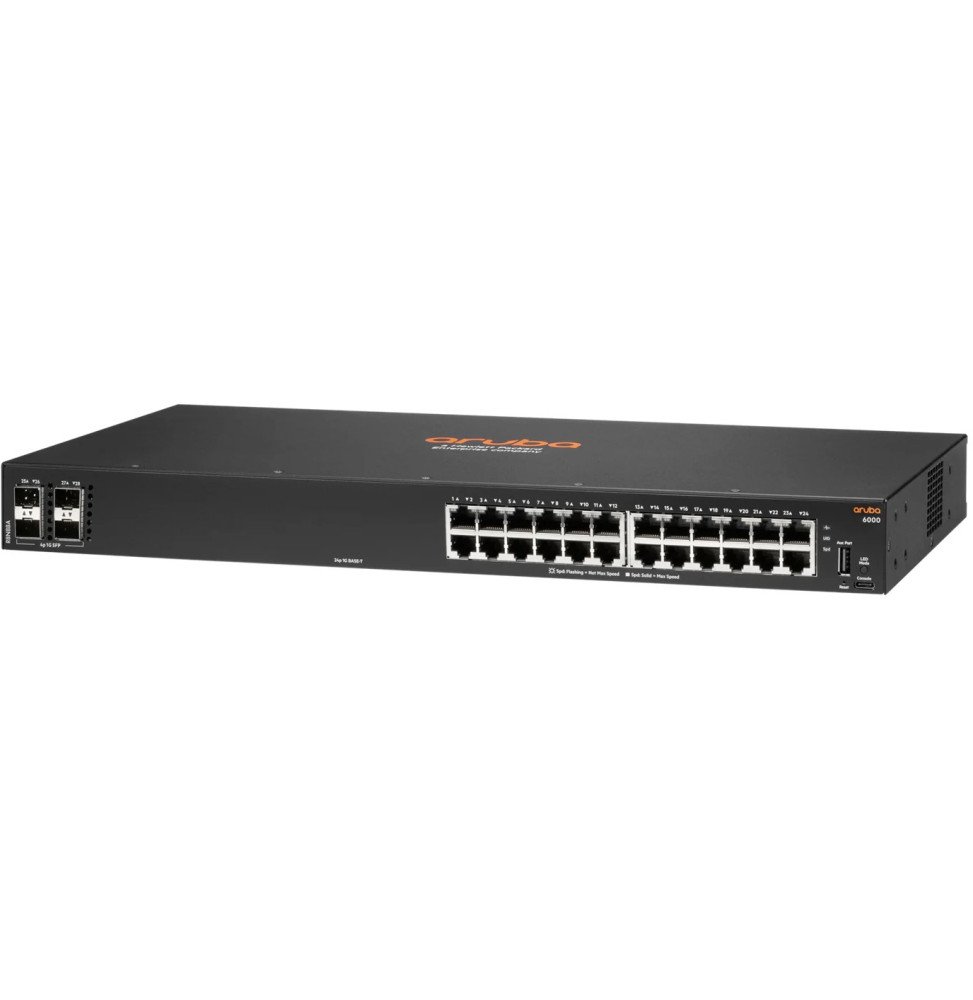switch administrable aruba 6000 24g 4sfp r8n88a