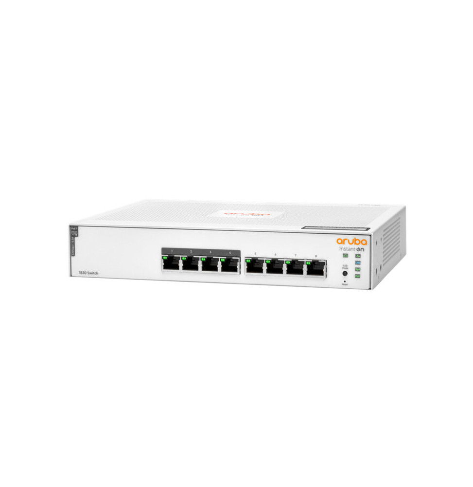 switch aruba instant on 1830 8g 4p classe 4 poe 65 w jl811a