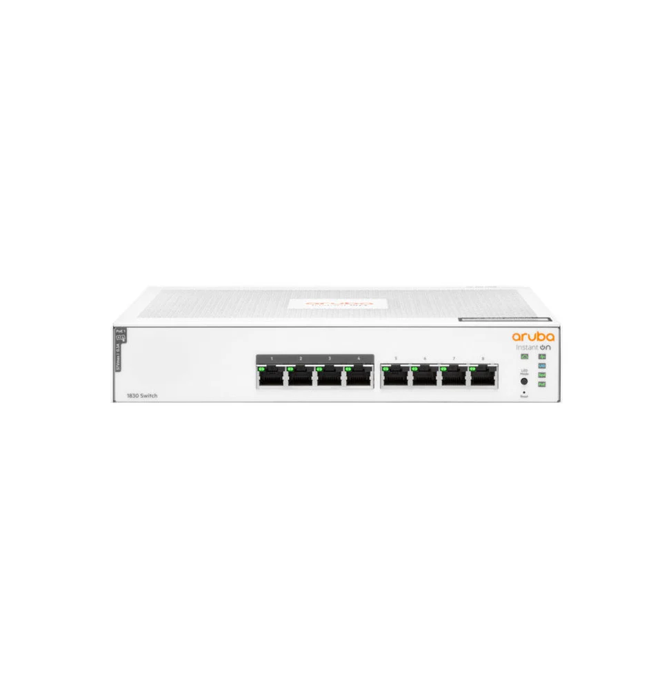 switch aruba instant on 1830 8g 4p classe 4 poe 65 w jl811a