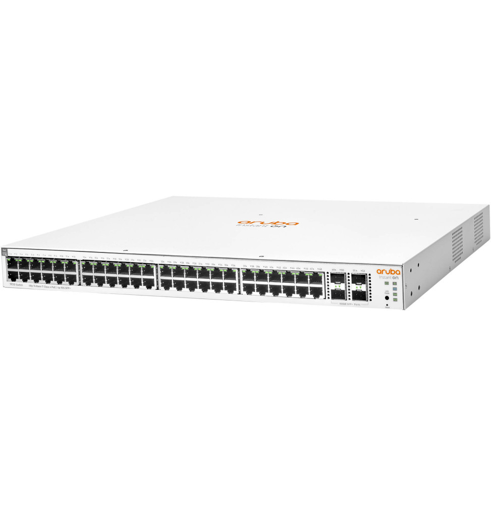 switch aruba instant on 1930 48 ports class4 poe 4sfp sfp 370w jl686b