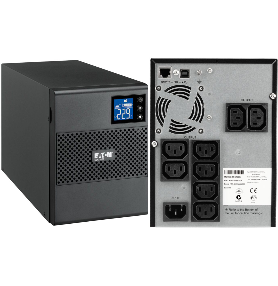 onduleur line interactive eaton 5sc 1000i 700 w 1000 va 8 prises c13 5sc1000i