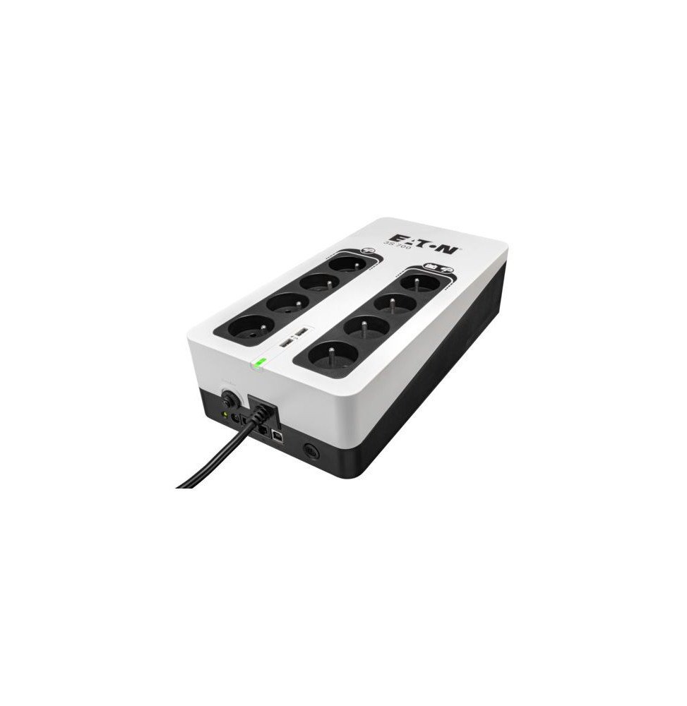 onduleur off line ups eaton 3s gen2 420 w 700 va 6 prises fr 2 usb 3s700f