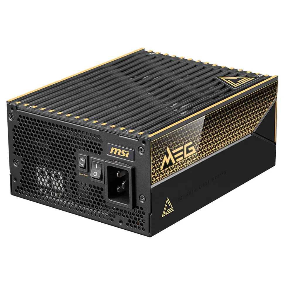 alimentation pc msi meg ai1600t pcie5
