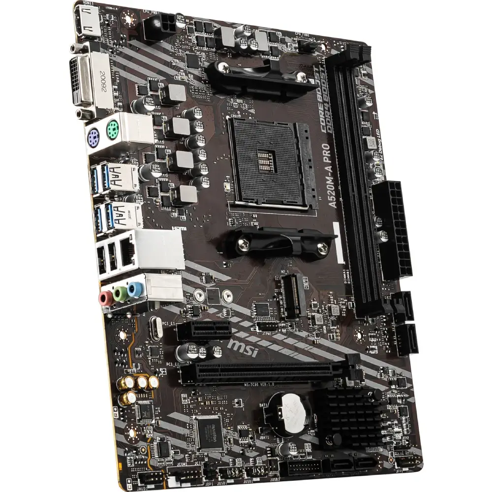 carte mere amd am4 matx ddr4 msi a520m a pro 911 7c96 044 (2)