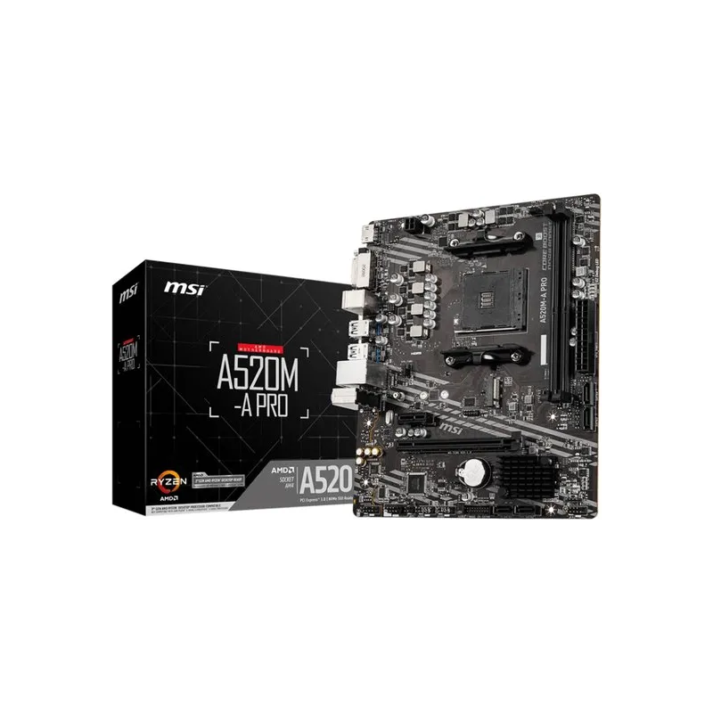 carte mere msi a520m a pro 911 7c96 063