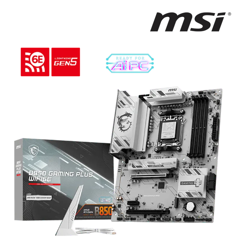carte mere msi carte mere b850 gaming plus wifi6e 911 7e80 001 vue principale