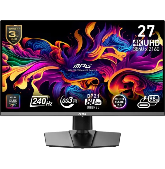 ecran gaming 27 ultrahd msi mpg 272urx qd oled 9s6 3cd79a 054 1