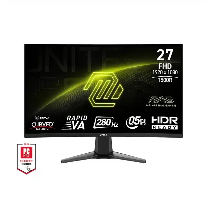 maydan msi moniteur msi mag 276cxf incurve 27 fhd va 280hz 9s6 3ce01m 039 01