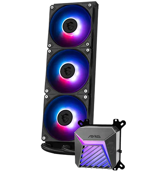 water cooling msi mag coreliquid a15 360 306 7zw9a11 l80 1