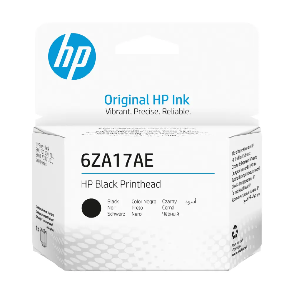 HP Tete d impression noire 6ZA17AE.webp