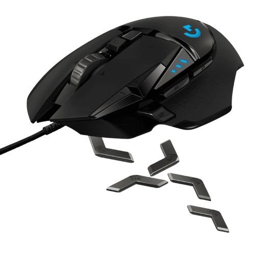 LOGITECH G502 HERO HIGH PERFORMANCE GAMING MOUSE U 910 005471 5.png