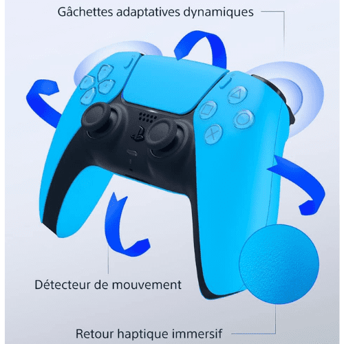 PS5 DUAL SENSE W/L CONT ICE BLUE/BULK (CFI-ZCT1W05X) - Gtel PS5 DUAL SENSE WL CONT ICE BLUEBULK CFI ZCT1W05X 2.png