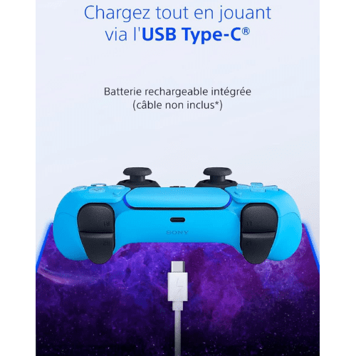 PS5 DUAL SENSE W/L CONT ICE BLUE/BULK (CFI-ZCT1W05X) - Gtel PS5 DUAL SENSE WL CONT ICE BLUEBULK CFI ZCT1W05X 4.png