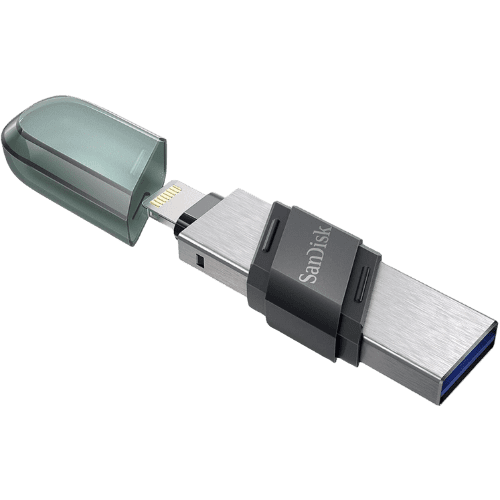 SanDisk iXpand Flash Drive 128GB Type A Lightning SDIX90N 128G GN6NE.png